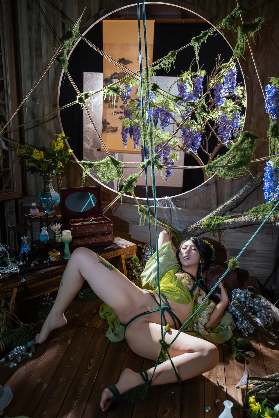 云溪溪 - &奶桃桃 苔缚 [93P,1V-3.38GB] tg@simisebaisi 【丝足阁】060.webp